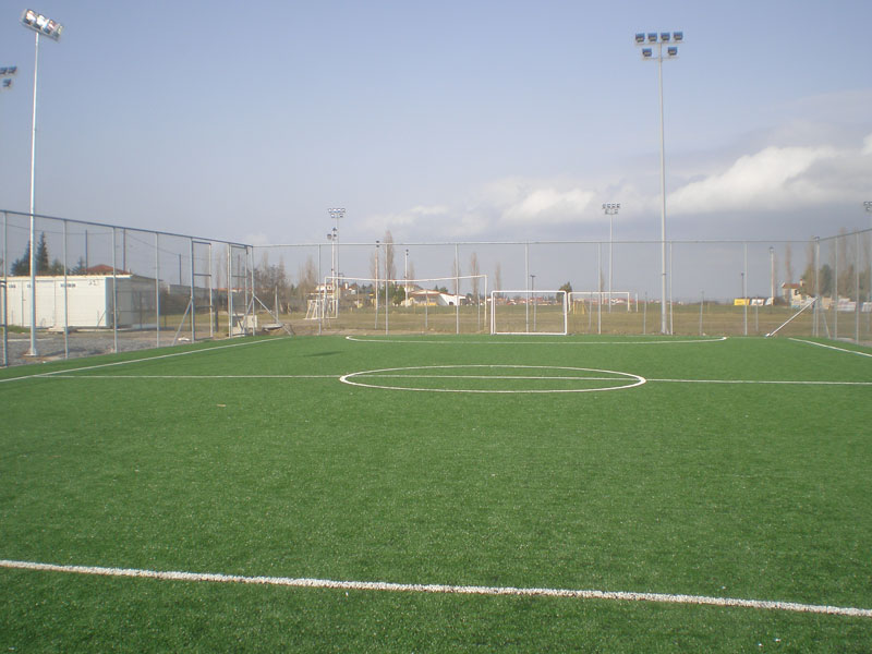 CONSTRUCTION OF A 5X5 COURT IN THE MUN. DISTRICT OF TRILOFO IN THE MUNICIPALITY OF MIKRA