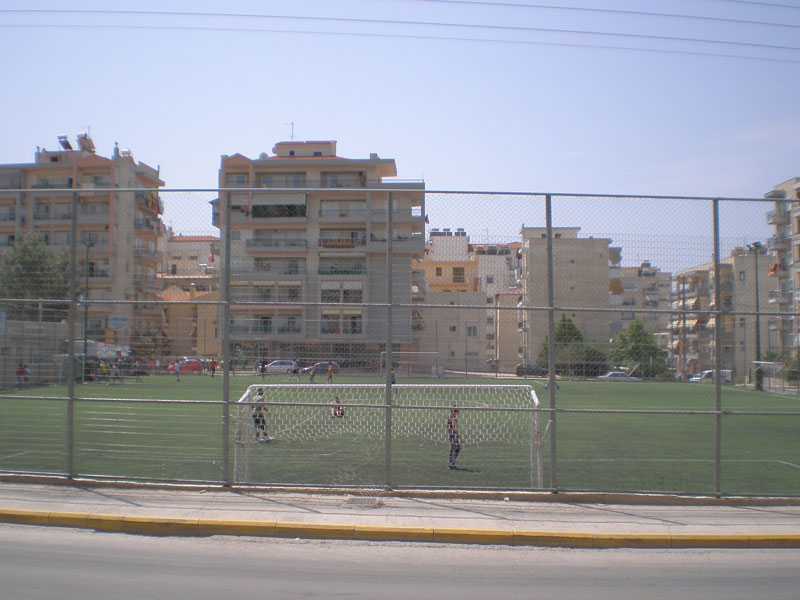 CONSTRUCTION OF A GYM IN THE 13TH ELEMENTARY SCHOOL OF EVOSMOS