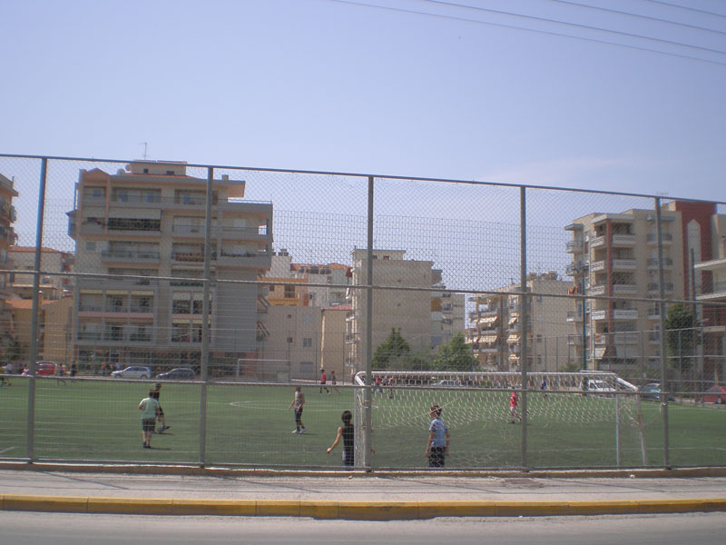 CONSTRUCTION OF A GYM IN THE 13TH ELEMENTARY SCHOOL OF EVOSMOS