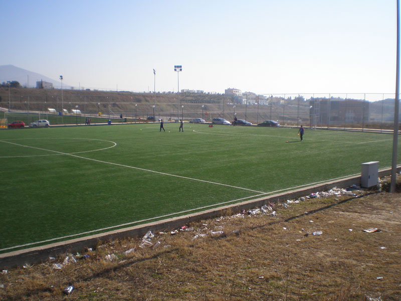 CONSTRUCTION OF A TRACK & OTHER WORKS IN THE UNIVERSITY PHYSICAL EDUCATION CENTRE IN THERMI