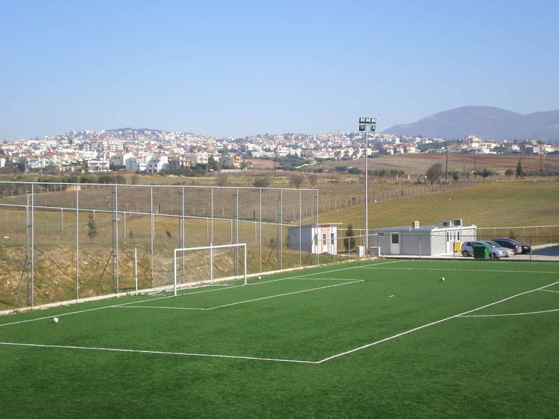 CONSTRUCTION OF A TRACK & OTHER WORKS IN THE UNIVERSITY PHYSICAL EDUCATION CENTRE IN THERMI